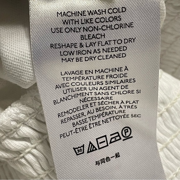 MAEVE by ANTHROPOLOGIE NWOT Tavi Embroidered Top in White - Picture 6 of 8